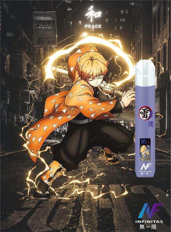 【鬼滅之刃聯名】INF EVO 主機|動漫限定版電子煙|一代煙彈通用・限量促銷:圖片 4