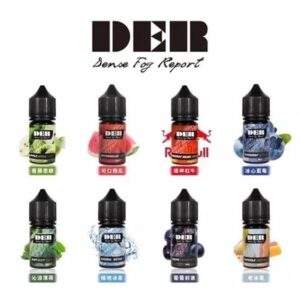 DER系列電子煙主機煙油 - 30ml/35mg高還原度尼古丁鹽｜多種水果茶飲｜台湾現貨直供