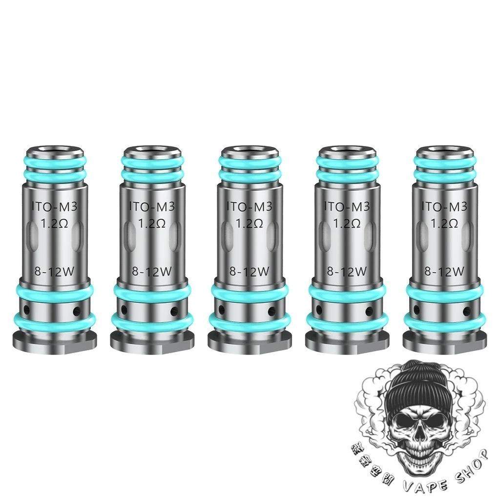 VOOPOO ITO 霧化芯原廠高性能替換線圈|多阻值選配 5入裝 | 台灣現貨